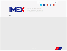 Tablet Screenshot of imexpaper.com